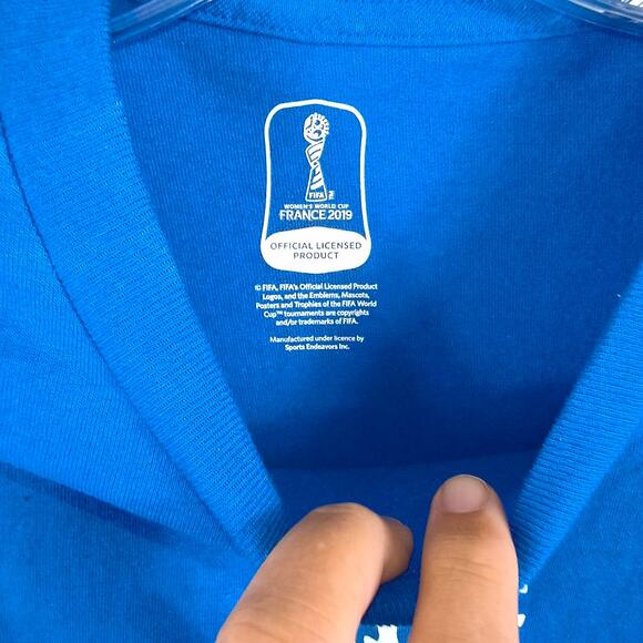 Womens World Cup 2019 S Long Sleeve T-Shirt FIFA NWT USWNT - Picture 5 of 8